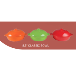 8.5" Classic Bowl With Lid      brand Italiano