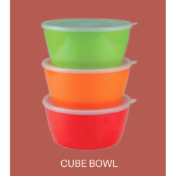 10" Cube Bowl With Lid brand Italiano