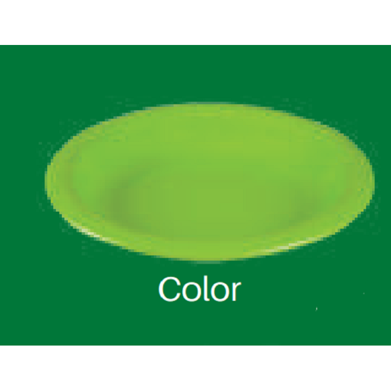 9.5" Round Plate -Green Brand: Italiano