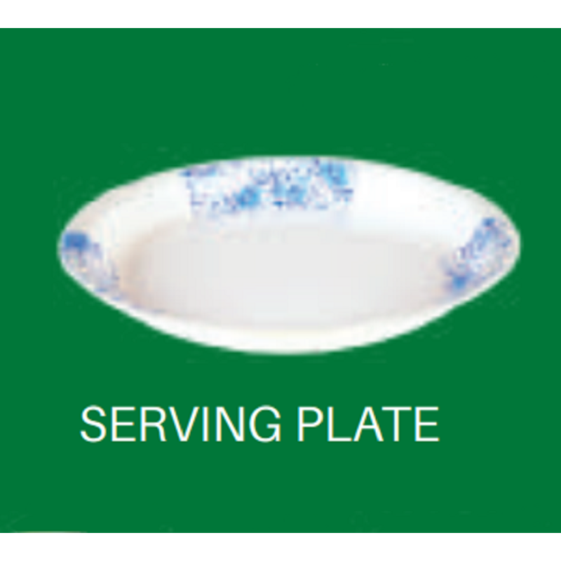 17.75" Serving Plate-Blue Bell Brand: Italiano