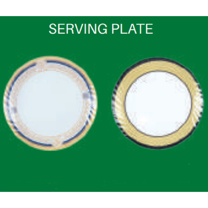 11" Crazy Plate- Rupali Brand: Italiano