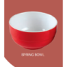 6" Spring Bowl (Red-white)   brand Italiano