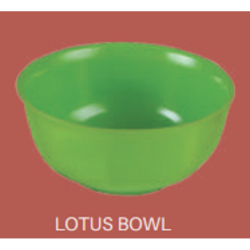 4.5"Lotus Bowl Red  brand italiano