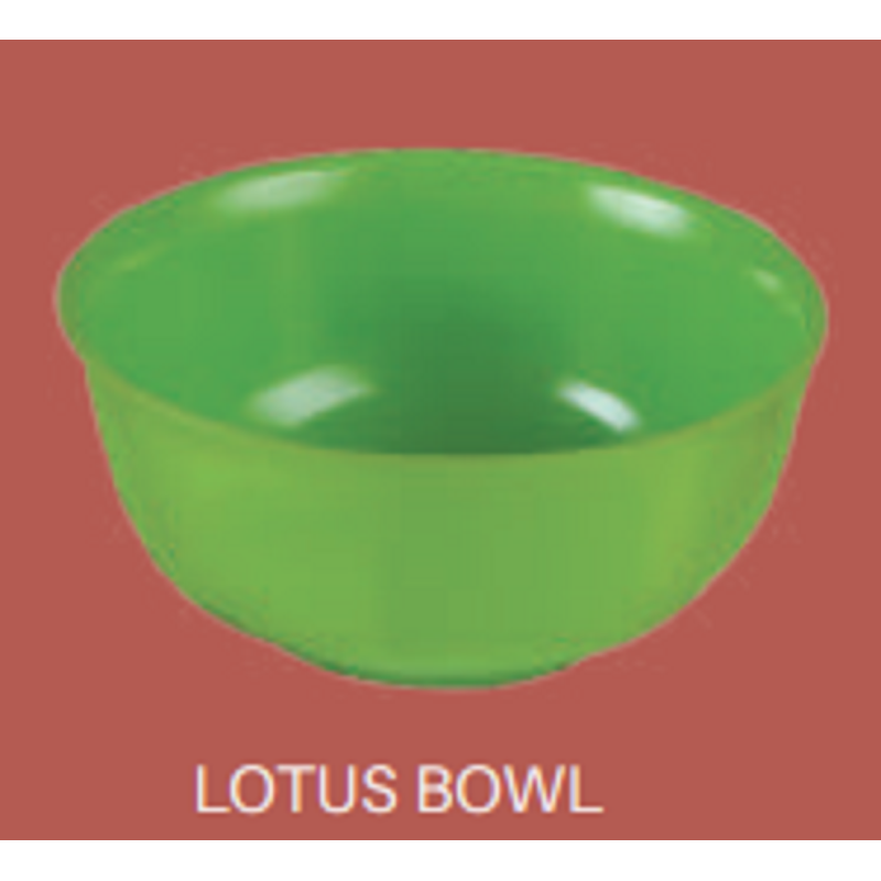 4.5"Lotus Bowl Red  brand italiano