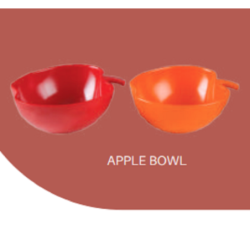 4" Apple Bowl    brand italiano