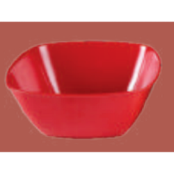 6" Square Bowl -RED Brand: Italiano
