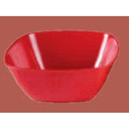 6" Square Bowl -RED Brand: Italiano