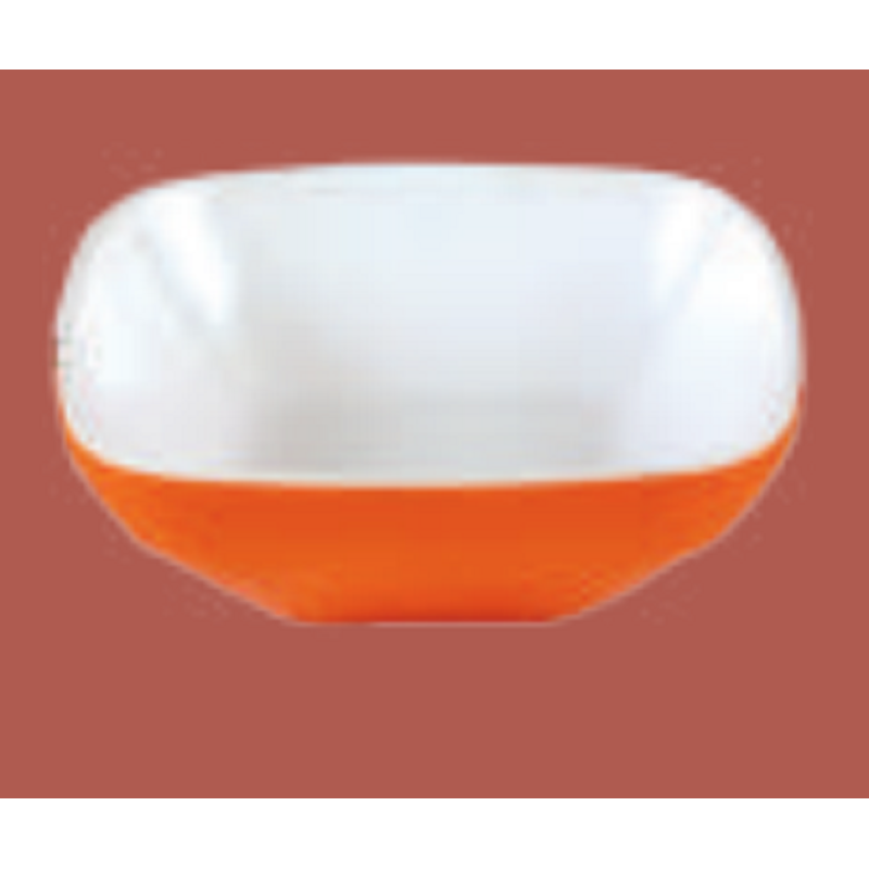 3" square Double Color bowl(Black/ Red) Brand: Italiano