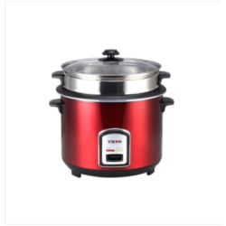 VISION Rice Cooker 3.0 Ltr 100 SS Red