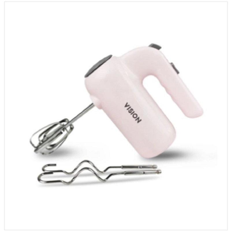 VISION Electric Hand Mixer VIS-HM-002 Light Pink