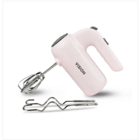 VISION Electric Hand Mixer VIS-HM-002 Light Pink