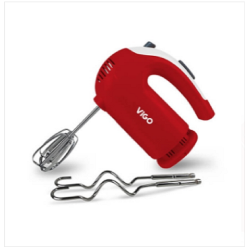 ViGO Electric Hand Mixer-HM 003 ( 2 Hooks And 2 Beaters)