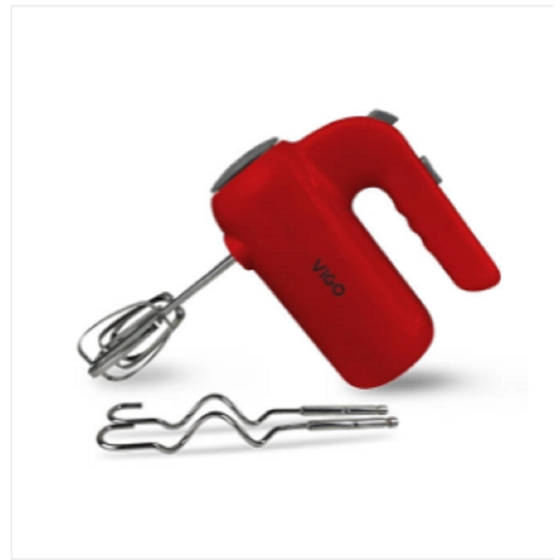 ViGO Electric Hand Mixer-HM 002 ( 2 Hooks And 2 Beaters)