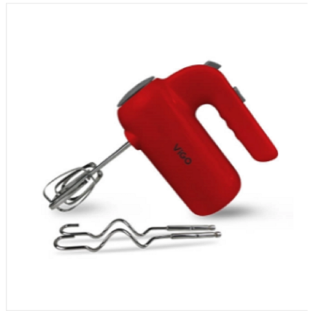 ViGO Electric Hand Mixer-HM 002 ( 2 Hooks And 2 Beaters)
