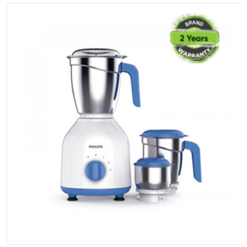 Philips 600 Watt Daily Collection Mixer Grinder HL7555/00