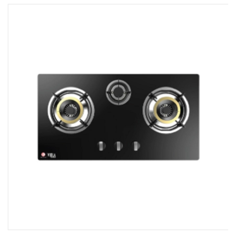 RFL Built In Gls NG Hob Viola 3 Burner