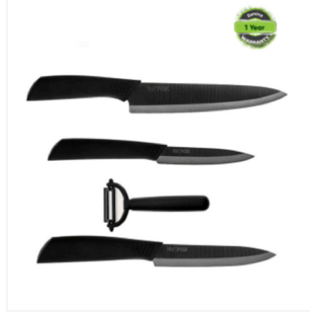 Xiaomi HuoHou Kitchen Set 4 Pcs Nano-Ceramic Knife 4 6 8 Inch