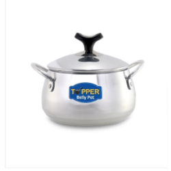 Topper Aluminium Belly Pot 3.5 Liter