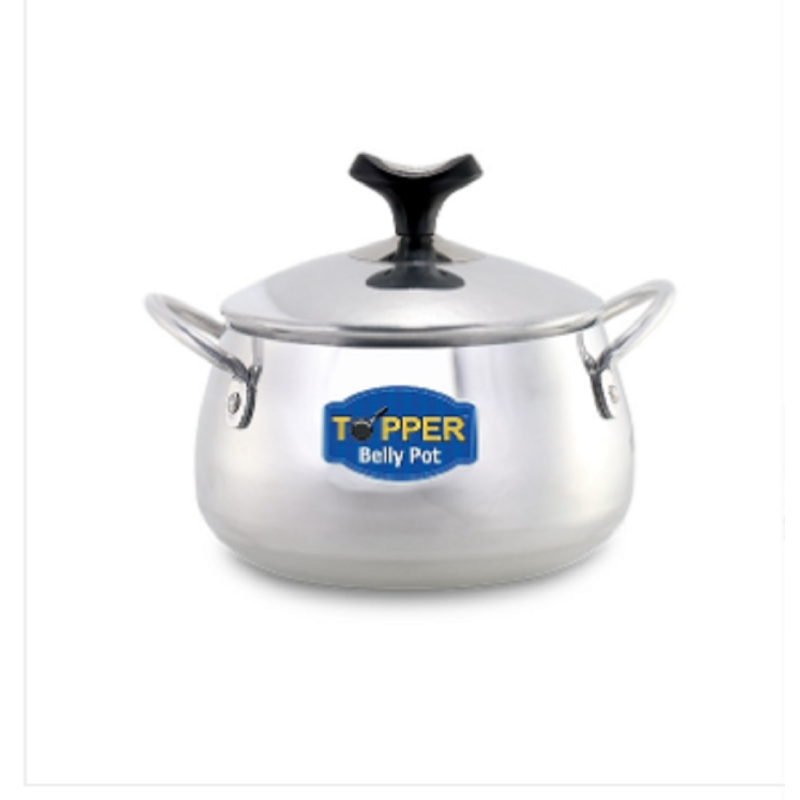 Topper Aluminium Belly Pot 3.5 Liter