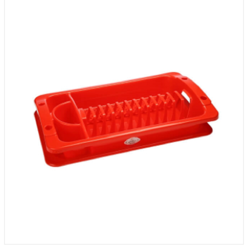 English Dish Rack Mini Red