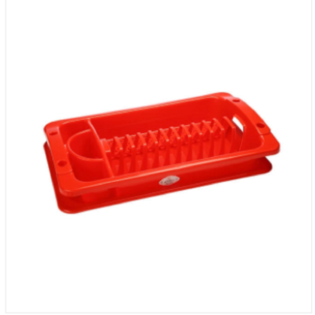 English Dish Rack Mini Red