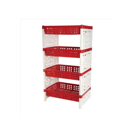 Famous Rack Red & White