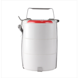 Italiano 3 Bati Square Tiffin Carrier