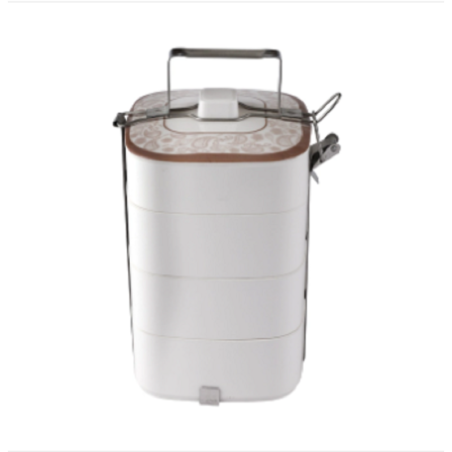 Italiano 4 Bati Square Tiffin Carrier