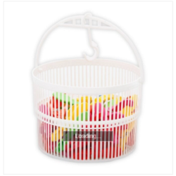 Clip Basket With 24 Pcs Clip Assorted