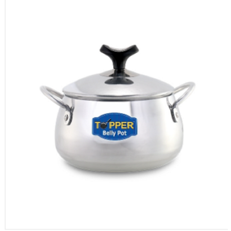 Topper Aluminium Belly Pot 3.5 Liter