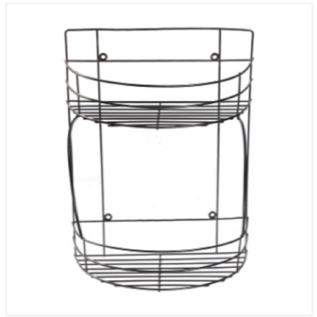 Corner Rack 2 Step 40x30cm