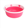 Two Color Flower Bowl 20L Pink