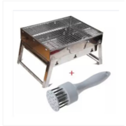 BBQ Barbecue Grill Stove And Meat Tenderizer