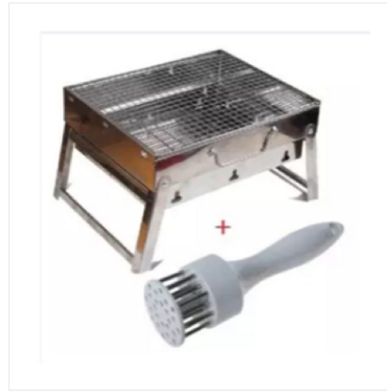 BBQ Barbecue Grill Stove And Meat Tenderizer