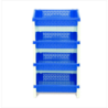 4 Step Lotus Fence Rack Two Color Blue