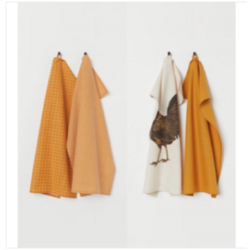 Assorted Dish Towel 18"X28" 4pcs