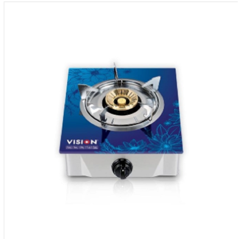 VISION LPG Single Glass Gas Stove Sky 3D