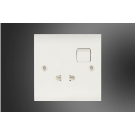 2 PIN SOCKET+SWITCH-ELEGANT