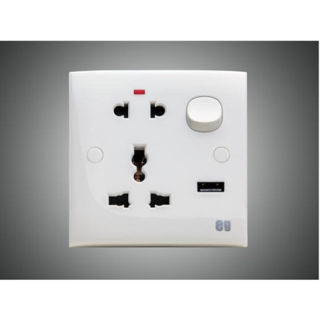 8 pin Combination Socket (E413CS8)