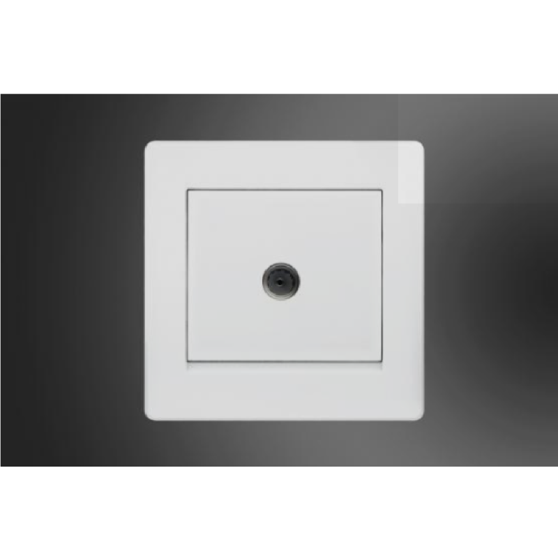 TV Socket-White (MGS2021/W)