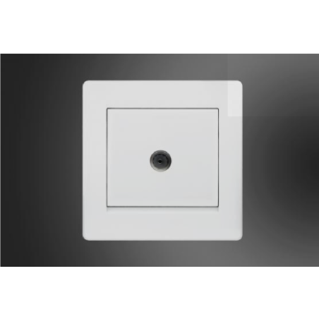 TV Socket-White (MGS2021/W)