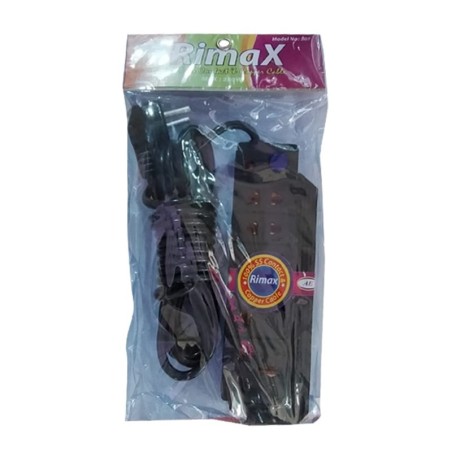 Rimex Multi Plug Black 5 Meters Cable (Model-507)