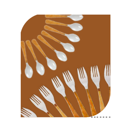 Marigold Fork Spoon 12 Pcs Set Brand: Italiano