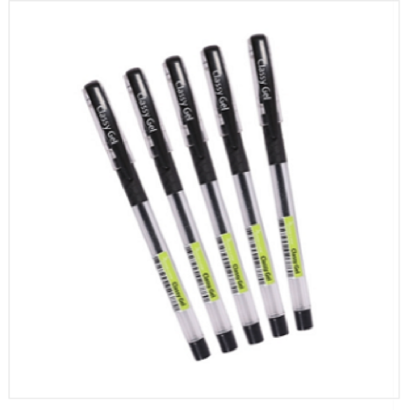 Good Luck Classy Gel Pen 5pcs Black