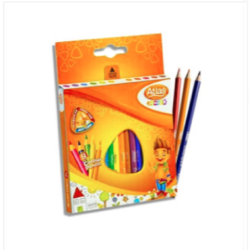 Atlas Junior Half Color Pencil 12 Color