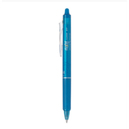 Pilot BLRT-FR7 Frixion Clicker Ball Pen Light Blue