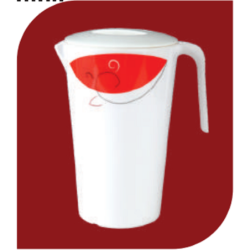 Lovely Round Jug with Lid 2.2 L