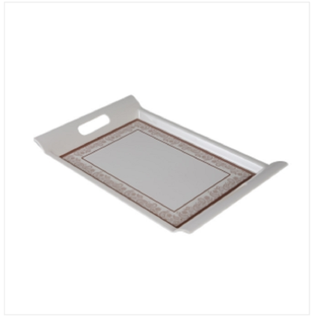 12.6" Rtg Handle Tray Golden Leaf Brand: Italiano