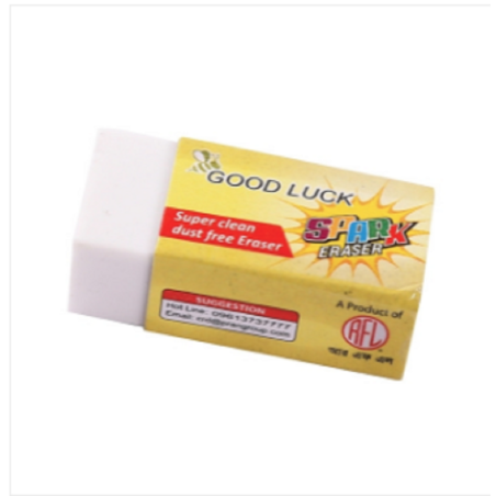 Good Luck Eraser Spark