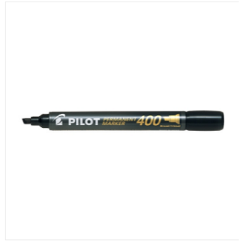 PILOT SCA-400 Permanent Marker Black Chisel